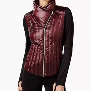 Calvin Klein Maroon Women's Puffer Vest